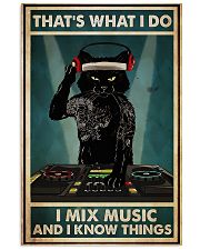 DJ - I Mix Music And I Know Things 11x17 Poster front