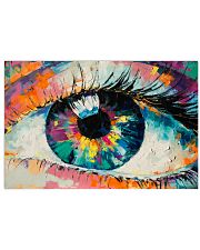 Optometrist Watercolor Eye 17x11 Poster front