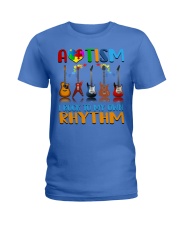 Autism Awareness I rock my own rhythm Ladies T-Shirt thumbnail