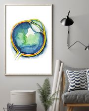 Art Watercolor Eye Optometrist 11x17 Poster lifestyle-poster-1