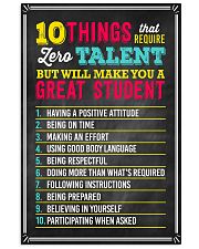 Great Student Teacher 11x17 Poster front