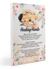 Massage Therapist Healing Hands 20x30 Gallery Wrapped Canvas Prints thumbnail