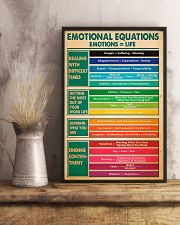 Social Worker Emotional Equations 11x17 Poster lifestyle-poster-3
