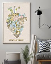 Cardiologist A Traveler's Heart 11x17 Poster lifestyle-poster-1