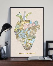 Cardiologist A Traveler's Heart 11x17 Poster lifestyle-poster-2