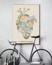 Cardiologist A Traveler's Heart 11x17 Poster lifestyle-poster-7