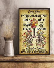 Physician Assistant - My passion - My world 11x17 Poster lifestyle-poster-3