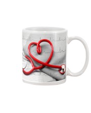 Cardiologist Red Stethscope Mug front