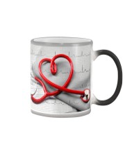 Cardiologist Red Stethscope Color Changing Mug thumbnail