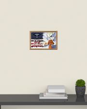 Physician Assistant I am not here for me 17x11 Poster poster-landscape-17x11-lifestyle-08