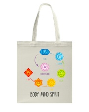 Yoga Body mind spirit Tote Bag thumbnail