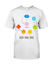 Yoga Body mind spirit Classic T-Shirt thumbnail
