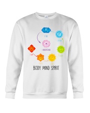 Yoga Body mind spirit Crewneck Sweatshirt thumbnail