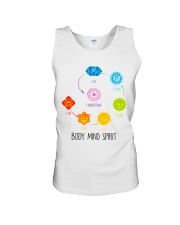 Yoga Body mind spirit Unisex Tank thumbnail