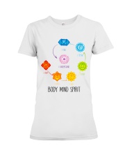 Yoga Body mind spirit Premium Fit Ladies Tee thumbnail
