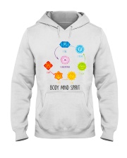 Yoga Body mind spirit Hooded Sweatshirt thumbnail