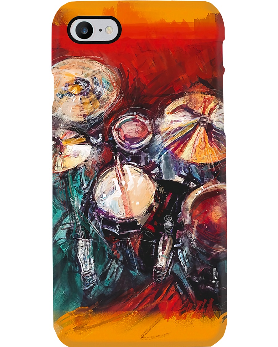 Drummer Drum set art Phone Case