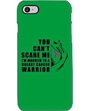 Breast Cancer You Can't Scare Me Phone Case tile