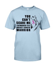 Breast Cancer You Can't Scare Me Classic T-Shirt tile