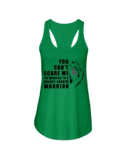 Breast Cancer You Can't Scare Me Ladies Flowy Tank tile