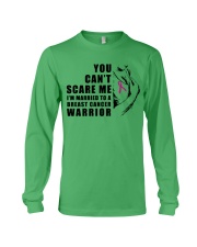 Breast Cancer You Can't Scare Me Long Sleeve Tee tile