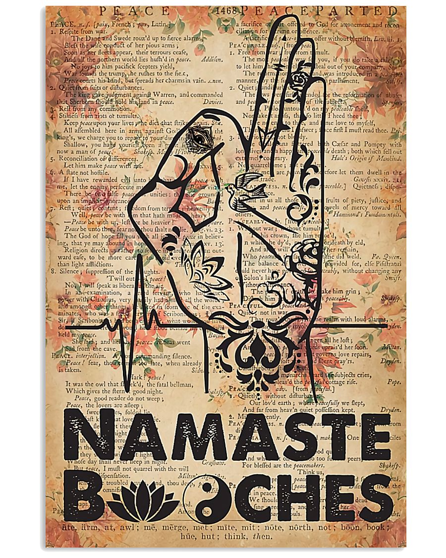 Yoga Namaste 11x17 Poster