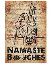 Yoga Namaste 11x17 Poster front