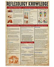 Massage Therapist Reflexology Knowledge Vertical Poster tile