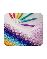 Crochet And Knitting - Colorful Yarn Mousepad thumbnail