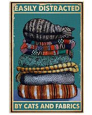 Sewing Cats And Fabrics 11x17 Poster front