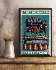 Sewing Cats And Fabrics 11x17 Poster lifestyle-poster-3
