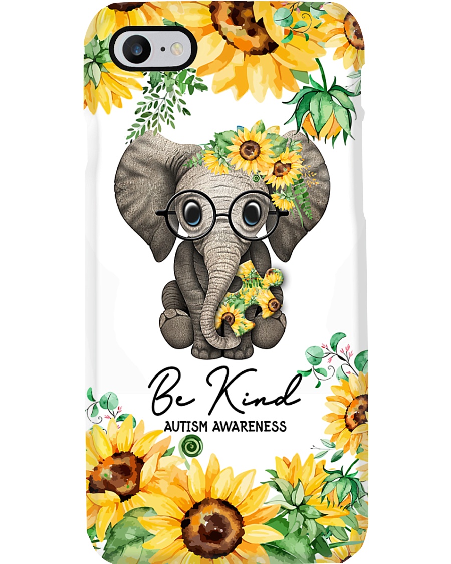 Autism Awareness be kind Phone Case
