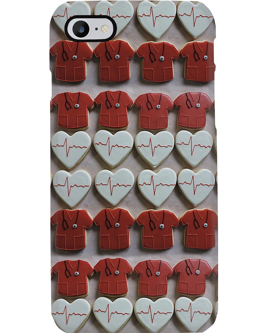 Cardiologist Icons Chocolate Cakes Phone Case
