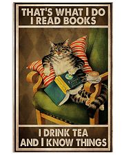 Book Lover I Read Books And Drink Tea 11x17 Poster front