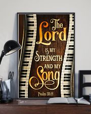 Piano the lord is my strength and my song 11x17 Poster lifestyle-poster-2