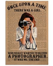A Girl Wanted Become A Photographer 11x17 Poster front