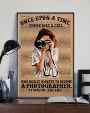 A Girl Wanted Become A Photographer 11x17 Poster lifestyle-poster-2