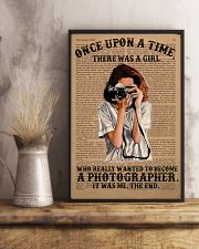 A Girl Wanted Become A Photographer 11x17 Poster lifestyle-poster-3
