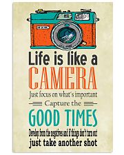 Photographer Life Is Like A Camera 11x17 Poster front