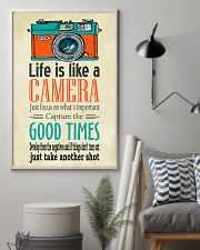 Photographer Life Is Like A Camera 11x17 Poster lifestyle-poster-1