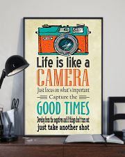 Photographer Life Is Like A Camera 11x17 Poster lifestyle-poster-2