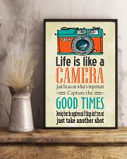 Photographer Life Is Like A Camera 11x17 Poster lifestyle-poster-3