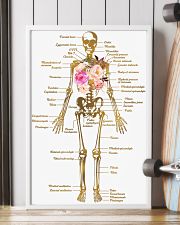 Floral Skeleton Parts Art Print 11x17 Poster lifestyle-poster-4