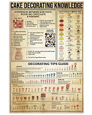 Baking Cake Decorating Knowledge 11x17 Poster front