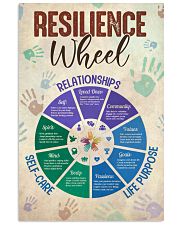 Social Worker Resilience Wheel 11x17 Poster front