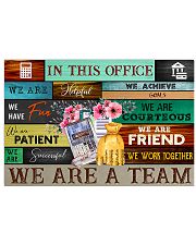 Accountant In This Office We Are A Team 17x11 Poster front