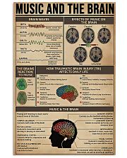 Piano Music And The Brain 11x17 Poster front