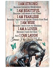 Horse Girl I Am Strong 11x17 Poster front