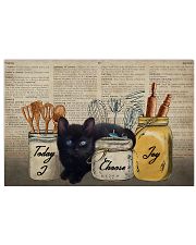 Baking Today I Choose Joy 17x11 Poster front