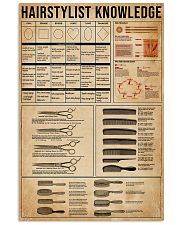Hairstylist Knowledge 11x17 Poster front